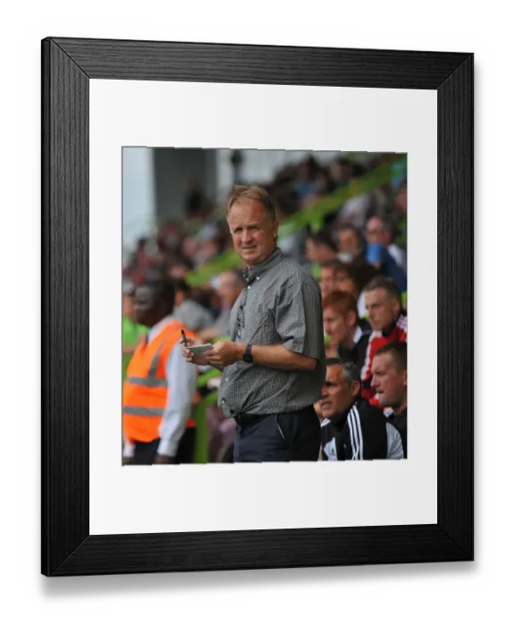 Framed Print : Pre-Season Clash 2007-13: Forest Green Rovers vs. Bristol City