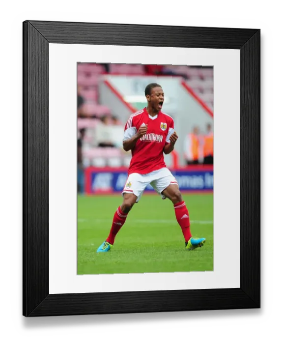 Framed Print : Bobby Reid's Missed Header: Intense Moment from Bournemouth vs. Bristol City (2013) Framed Print : Bobby Reid's Missed Header: Intense Moment from Bournemouth vs. Bristol City (2013)