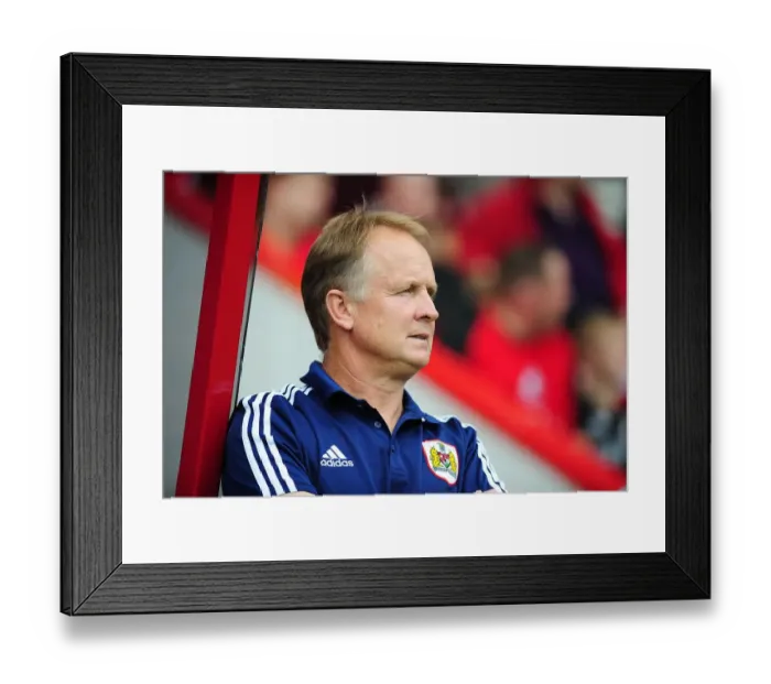 Framed Print : Sean O'Driscoll Leads Bristol City at Bournemouth Pre-Season Friendly, 2013 Framed Print : Sean O'Driscoll Leads Bristol City at Bournemouth Pre-Season Friendly, 2013