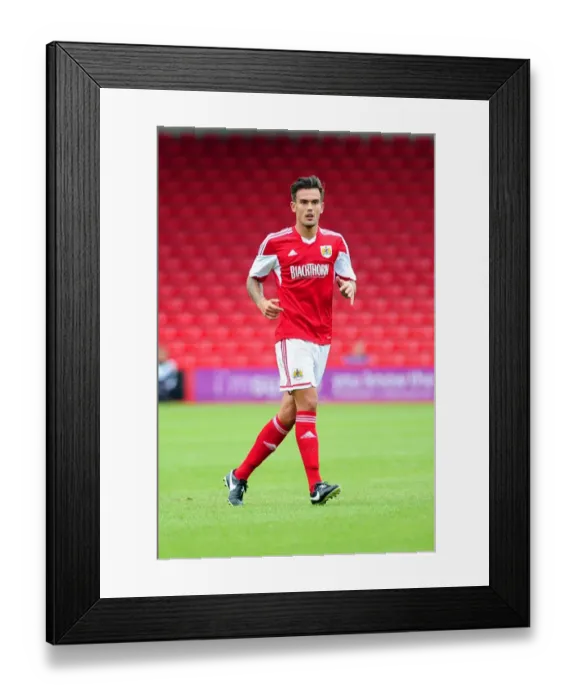 Framed Print : Marlon Pack of Bristol City in Action Against Bournemouth, 2013 Framed Print : Marlon Pack of Bristol City in Action Against Bournemouth, 2013