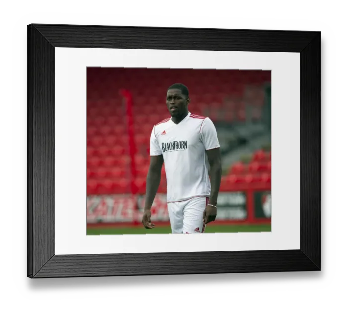 Framed Print : Bristol City's Jay-Emmanuel Thomas in Action against Bournemouth, 2013 Framed Print : Bristol City's Jay-Emmanuel Thomas in Action against Bournemouth, 2013