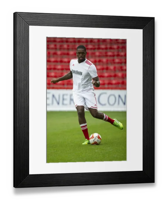 Framed Print : Bristol City's Jay-Emmanuel Thomas in Action at Bournemouth Pre-Season Friendly (2013) Framed Print : Bristol City's Jay-Emmanuel Thomas in Action at Bournemouth Pre-Season Friendly (2013)