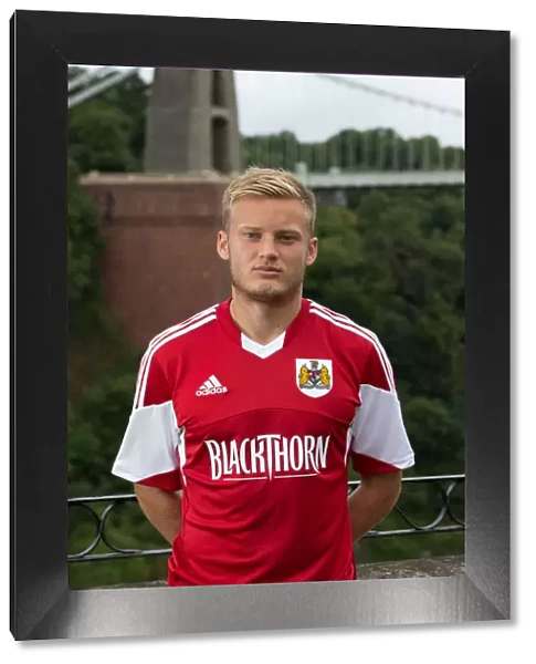 Bristol City Football Club: Rhys Jordan's Portrait at Clifton Suspension Bridge