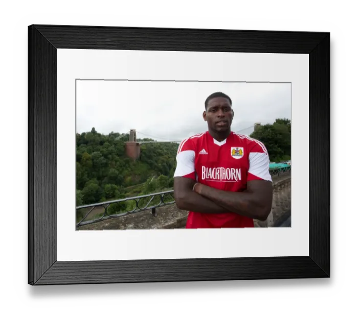 Framed Print : Bristol City Football Team: Jay Emmanuel-Thomas at Avon Gorge Hotel - July 2013 (Team Photo) Framed Print : Bristol City Football Team: Jay Emmanuel-Thomas at Avon Gorge Hotel - July 2013 (Team Photo)