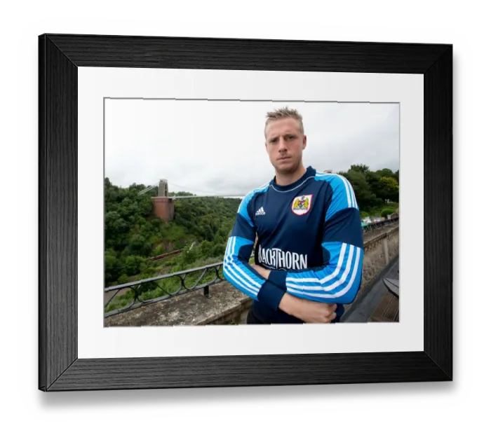 Framed Print : Bristol City Football Team: Elliot Parish Portraits at Avon Gorge Hotel Framed Print : Bristol City Football Team: Elliot Parish Portraits at Avon Gorge Hotel