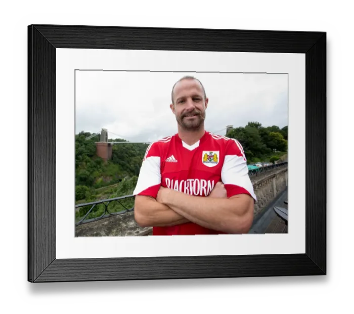 Framed Print : Bristol City Football Team: Louis Carey's Portrait at Avon Gorge Hotel (July 2013) Framed Print : Bristol City Football Team: Louis Carey's Portrait at Avon Gorge Hotel (July 2013)
