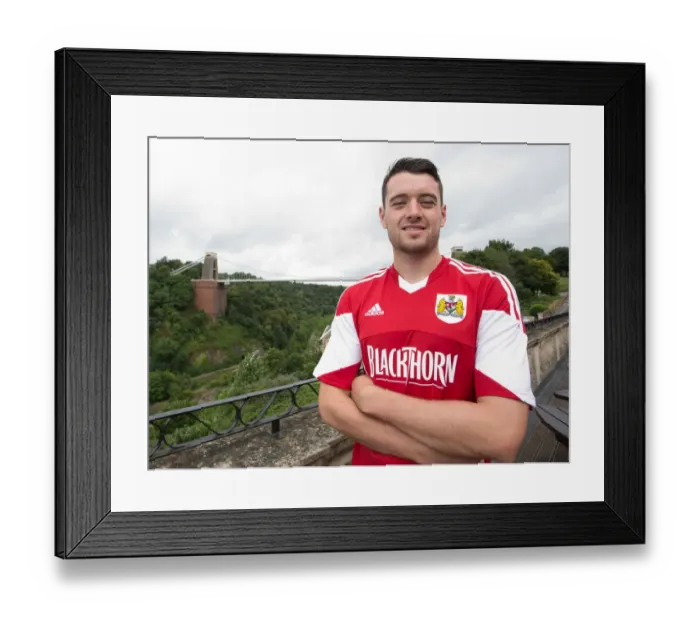 Framed Print : Intense Portraits: Brendan Moloney of Bristol City Football Team at Avon Gorge Hotel (2013) Framed Print : Intense Portraits: Brendan Moloney of Bristol City Football Team at Avon Gorge Hotel (2013)