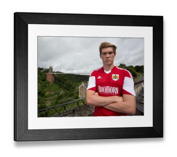 Framed Print : Bristol City Football Team: Intense Focus - Luke Dobie at Avon Gorge Hotel Framed Print : Bristol City Football Team: Intense Focus - Luke Dobie at Avon Gorge Hotel