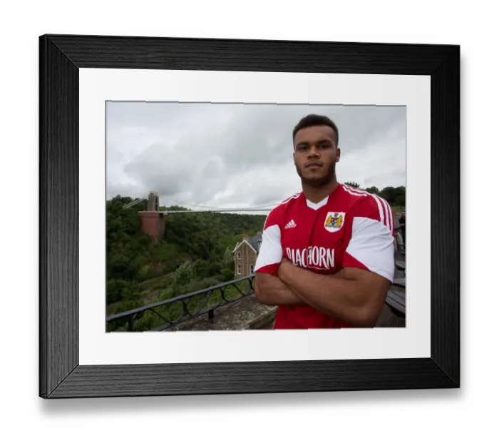 Framed Print : Bristol City Football Club: 2013 Pre-Season Portraits - Aaron Amadi-Holloway at Avon Gorge Hotel Framed Print : Bristol City Football Club: 2013 Pre-Season Portraits - Aaron Amadi-Holloway at Avon Gorge Hotel