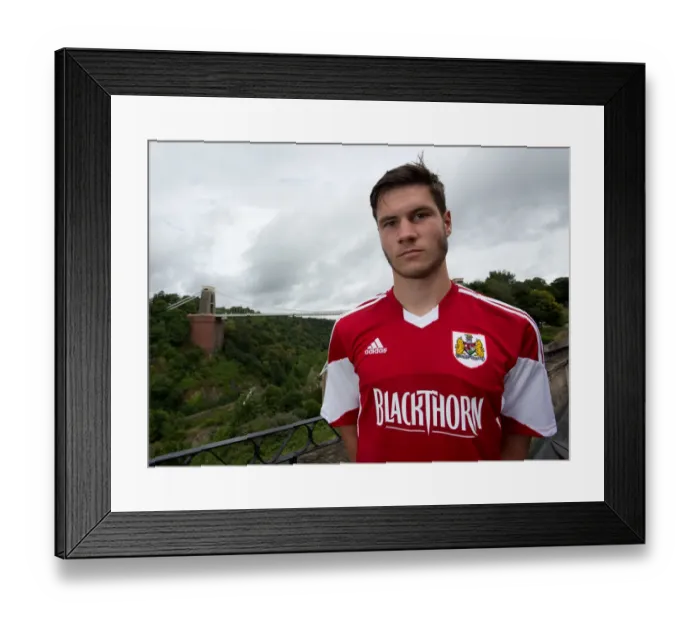 Framed Print : Bristol City Football Team: 2013 Pre-Season Portraits at Avon Gorge Hotel and Clifton Suspension Bridge - Jack Batten Framed Print : Bristol City Football Team: 2013 Pre-Season Portraits at Avon Gorge Hotel and Clifton Suspension Bridge - Jack Batten