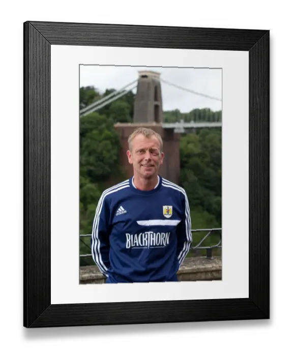Framed Print : Bristol City Football Team's Nutritionist Chris Derrick at Avon Gorge Hotel: Head Shots