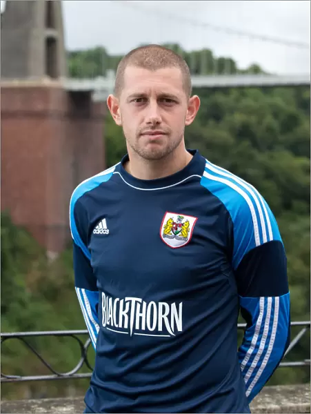 Bristol City FC: Frankie Fielding at Avon Gorge - Football Team Portraits Near Clifton Suspension Bridge