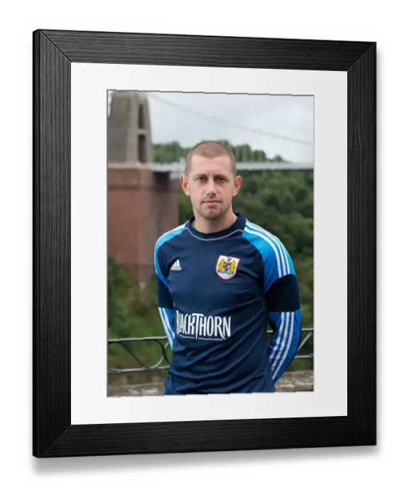 Framed Print : Bristol City FC: Frankie Fielding at Avon Gorge - Football Team Portraits Near Clifton Suspension Bridge Framed Print : Bristol City FC: Frankie Fielding at Avon Gorge - Football Team Portraits Near Clifton Suspension Bridge