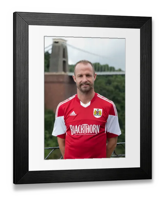 Framed Print : Bristol City Football Club: 2013 Head Shots