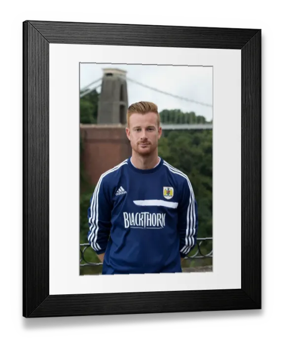 Framed Print : Bristol City Football Team: Head Shots at Avon Gorge with Clifton Suspension Bridge Framed Print : Bristol City Football Team: Head Shots at Avon Gorge with Clifton Suspension Bridge