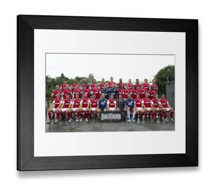 Framed Print : Bristol City Football Club: 2013 Team Photo with Craig Kenna Framed Print : Bristol City Football Club: 2013 Team Photo with Craig Kenna