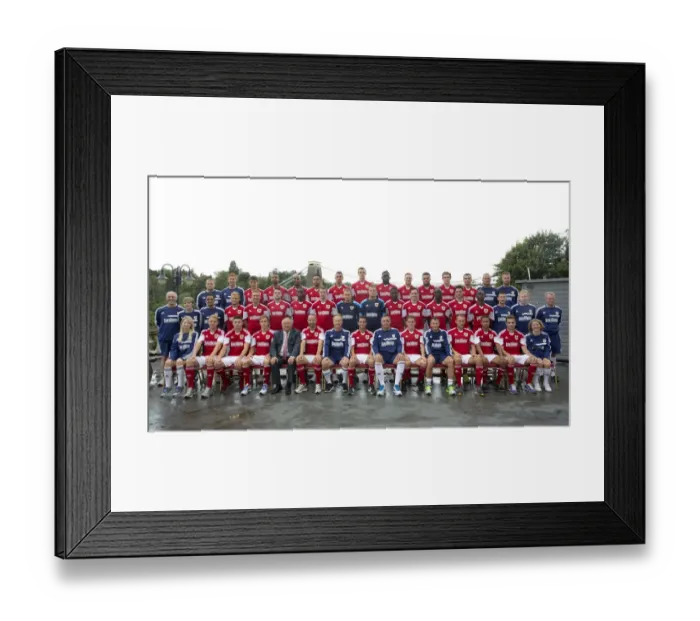 Framed Print : Bristol City Football Club 2013-14 Team Photo