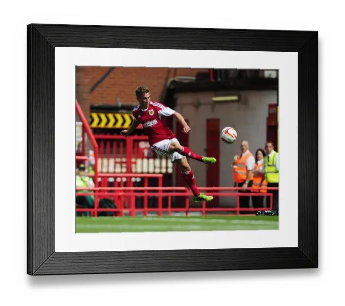 Framed Print : Bristol City vs Bradford City: Joe Bryan's Shot at Ashton Gate, Sky Bet League One Framed Print : Bristol City vs Bradford City: Joe Bryan's Shot at Ashton Gate, Sky Bet League One