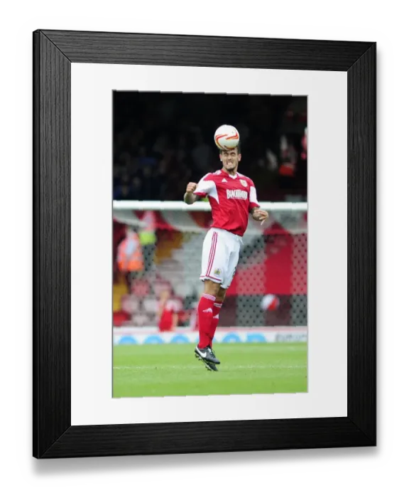 Framed Print : Marlon Pack Heads the Ball: Bristol City vs Bradford City, Sky Bet League One, August 2013 Framed Print : Marlon Pack Heads the Ball: Bristol City vs Bradford City, Sky Bet League One, August 2013