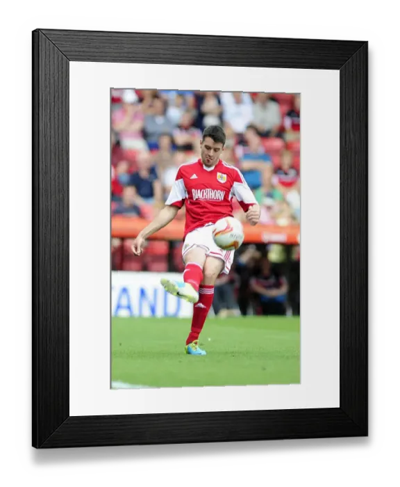 Framed Print : Brendon Moloney vs. Bradford City: A Fierce Rivalry Unfolds in the Sky Bet League One Clash at Ashton Gate, August 2013 Framed Print : Brendon Moloney vs. Bradford City: A Fierce Rivalry Unfolds in the Sky Bet League One Clash at Ashton Gate, August 2013