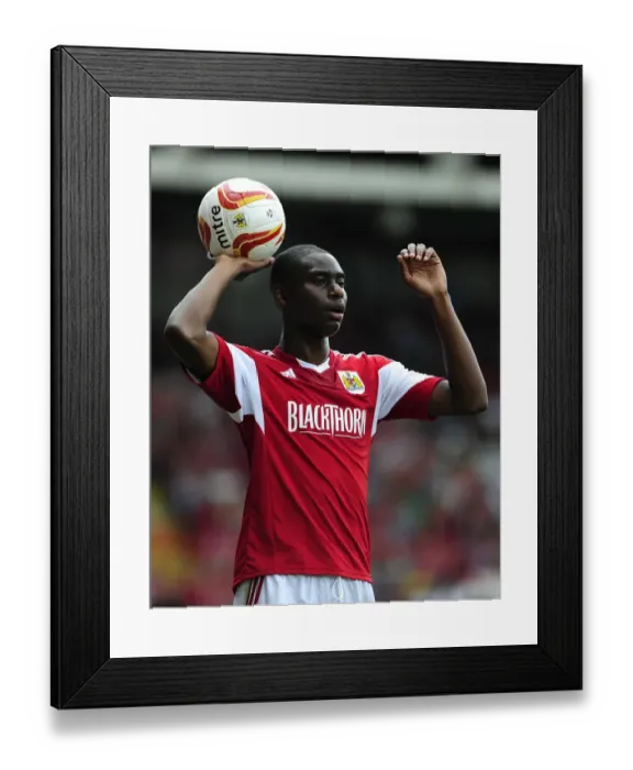 Framed Print : Determination of Jordan Wynter: A Pivotal Moment at Ashton Gate, August 2013 - Bristol City vs Bradford City