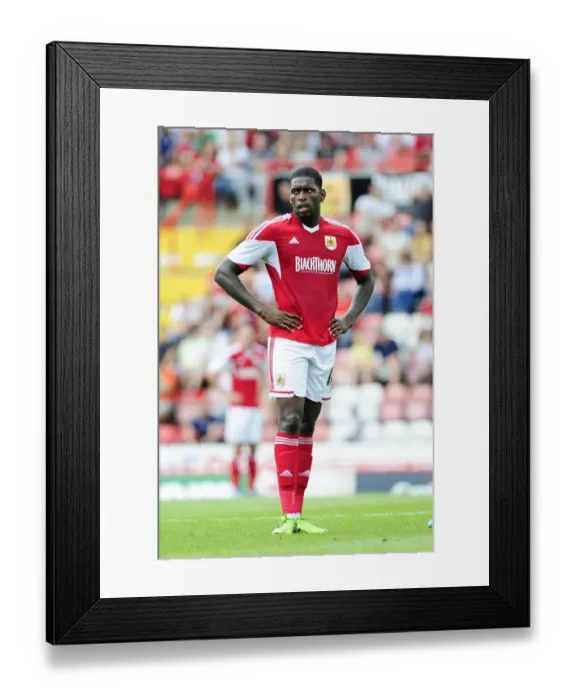 Framed Print : Jay Emmanuel-Thomas in Action: Bristol City vs Bradford City, Sky Bet League One (August 3, 2013) Framed Print : Jay Emmanuel-Thomas in Action: Bristol City vs Bradford City, Sky Bet League One (August 3, 2013)