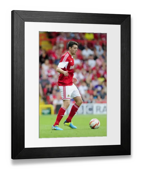 Framed Print : Bristol City vs Bradford City: Brendon Moloney in Action at Ashton Gate, 2013 Framed Print : Bristol City vs Bradford City: Brendon Moloney in Action at Ashton Gate, 2013
