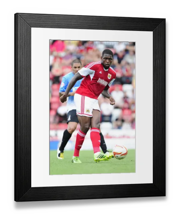 Framed Print : Bristol City's Jay Emmanuel-Thomas in Action during Bristol City vs Bradford City, Sky Bet League One (August 3, 2013) Framed Print : Bristol City's Jay Emmanuel-Thomas in Action during Bristol City vs Bradford City, Sky Bet League One (August 3, 2013)