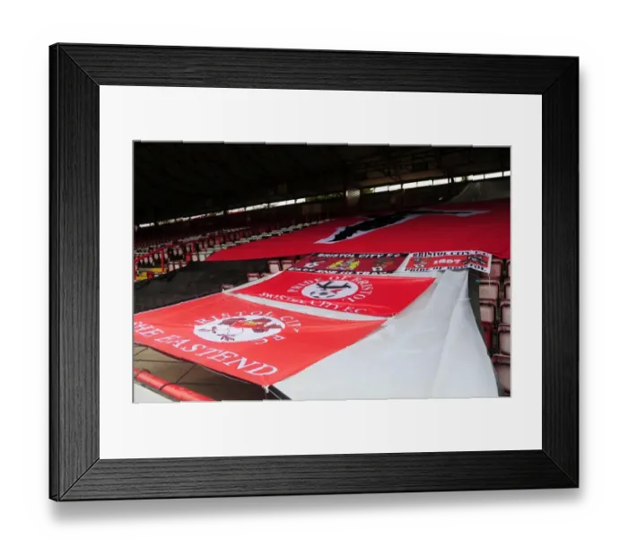 Framed Print : Sea of Bristol City Flags: Clash at Ashton Gate - Bristol City vs Bradford City, League One Football Match, August 2013 Framed Print : Sea of Bristol City Flags: Clash at Ashton Gate - Bristol City vs Bradford City, League One Football Match, August 2013