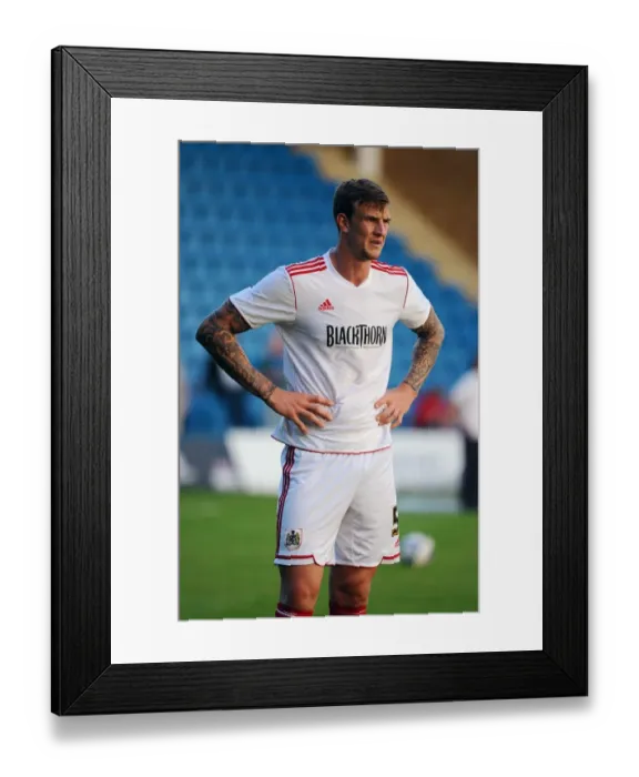 Framed Print : Clash of the Giants: Gillingham vs. Bristol City (August 6, 2013)