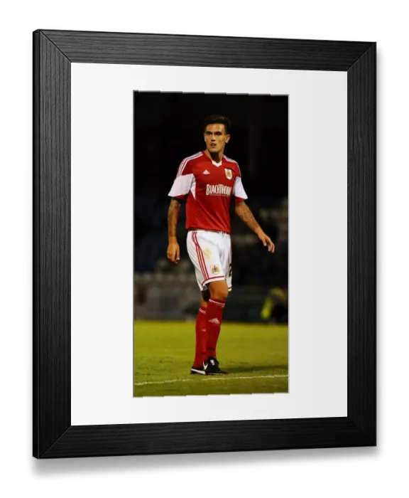 Framed Print : Clash of the Giants: Gillingham vs. Bristol City (August 6, 2013) Framed Print : Clash of the Giants: Gillingham vs. Bristol City (August 6, 2013)