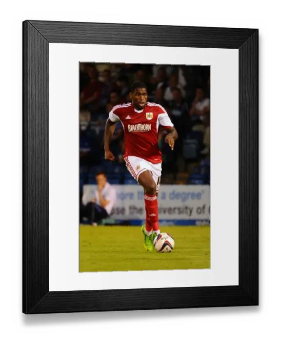 Framed Print : Clash of the Giants: Gillingham vs. Bristol City (August 6, 2013) Framed Print : Clash of the Giants: Gillingham vs. Bristol City (August 6, 2013)