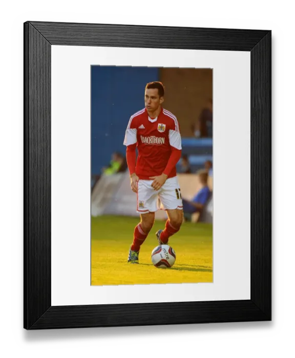 Framed Print : Greg Cunningham of Bristol City in Action against Gillingham at Priestfield Stadium, 2013 Framed Print : Greg Cunningham of Bristol City in Action against Gillingham at Priestfield Stadium, 2013