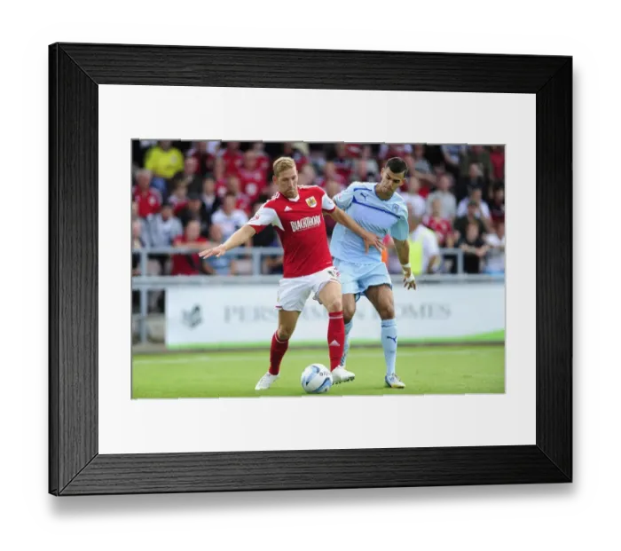 Framed Print : Clash at Sixfields: Wagstaff vs. Thomas, Coventry vs. Bristol City, Sky Bet League One Framed Print : Clash at Sixfields: Wagstaff vs. Thomas, Coventry vs. Bristol City, Sky Bet League One