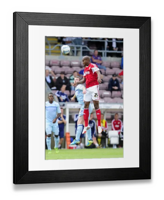 Framed Print : Marvin Elliott Wins Heading Duel: Coventry vs. Bristol City, Sky Bet League One, 2013 Framed Print : Marvin Elliott Wins Heading Duel: Coventry vs. Bristol City, Sky Bet League One, 2013
