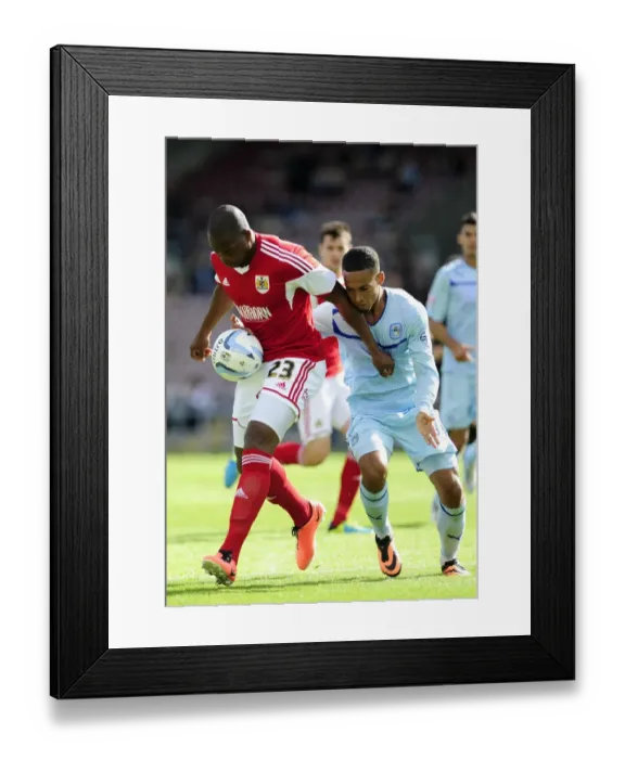 Framed Print : Marlon Harewood Clutches Ball Against Coventry City, Sky Bet League One, 2013 Framed Print : Marlon Harewood Clutches Ball Against Coventry City, Sky Bet League One, 2013