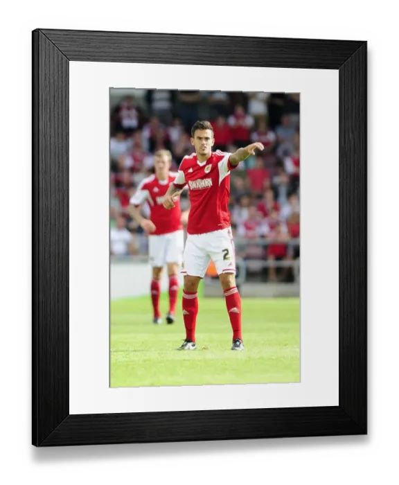Framed Print : Marlon Pack of Bristol City in Action Against Coventry, Sky Bet League One, 2013