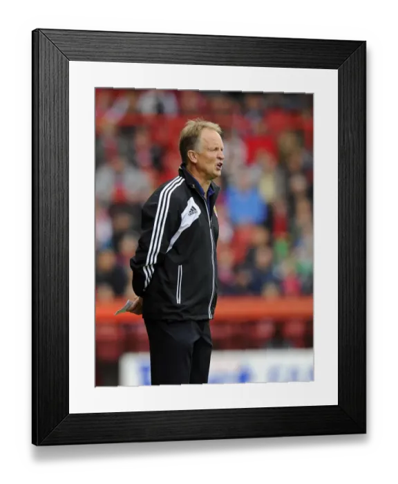Framed Print : Sean O'Driscoll and Bristol City Face Off Against Wolves in Sky Bet League One at Ashton Gate, August 2013
