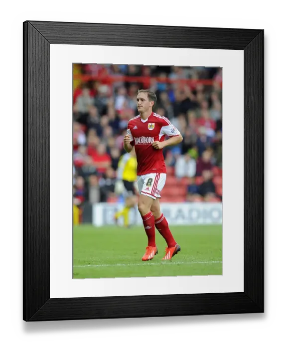 Framed Print : Bristol City vs Wolves: Joe Bryan Replaces Neil Kilkenny