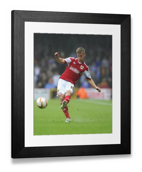 Framed Print : Bristol City vs Wolves: Joe Bryan's Cross at Ashton Gate, Sky Bet League One Framed Print : Bristol City vs Wolves: Joe Bryan's Cross at Ashton Gate, Sky Bet League One