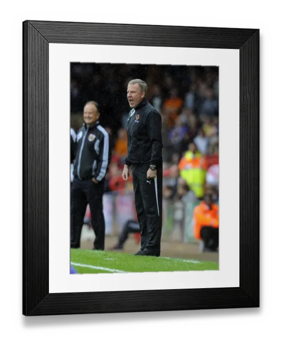Framed Print : Kenny Jackett Returns: Bristol City vs. Wolverhampton Wanderers, Sky Bet League One Showdown
