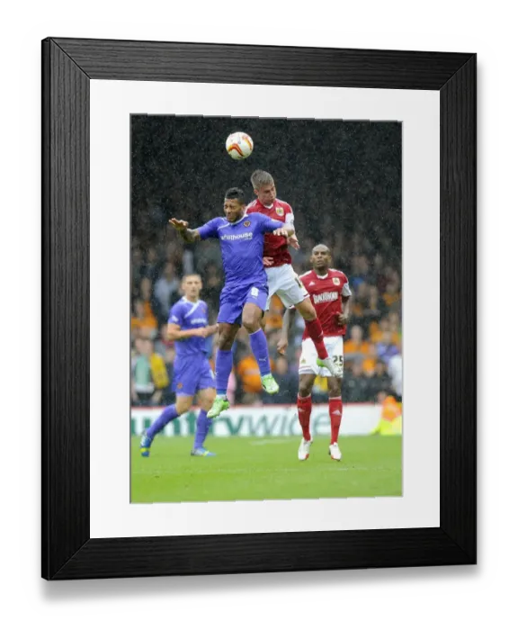 Framed Print : Clash at Ashton Gate: Bristol City vs. Wolves (August 13, 2017)