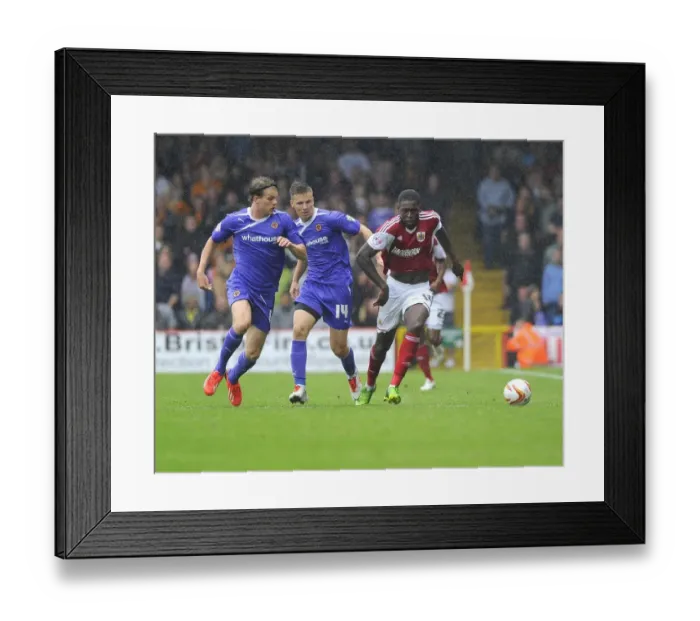 Framed Print : Bristol City vs. Wolves: Intense Battle Between Jay Emmanuel-Thomas and Bjorn Bergmann Sigurdarson Framed Print : Bristol City vs. Wolves: Intense Battle Between Jay Emmanuel-Thomas and Bjorn Bergmann Sigurdarson