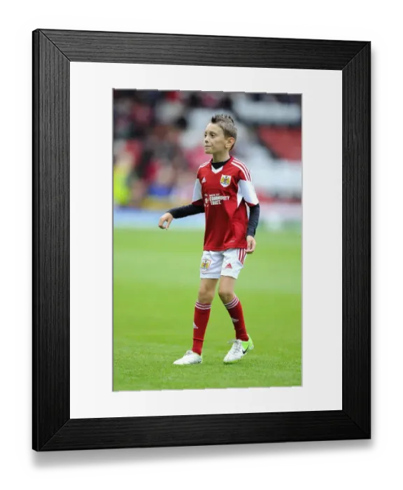 Framed Print : Football Rivalry Unfolds: Bristol City vs Wolves at Ashton Gate - Sky Bet League One (August 17, 2013)