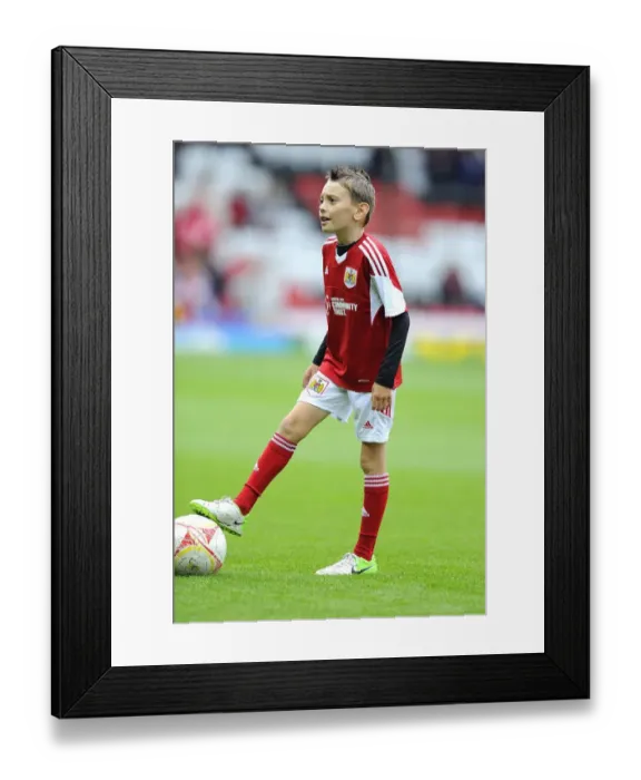Framed Print : Football Rivalry Unfolds: Bristol City vs Wolves at Ashton Gate, Sky Bet League One (August 17, 2013)