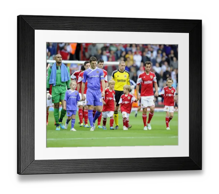 Framed Print : Bristol City vs Wolves: Clash at Ashton Gate - Sky Bet League One (August 17, 2013) - Football Rivalry