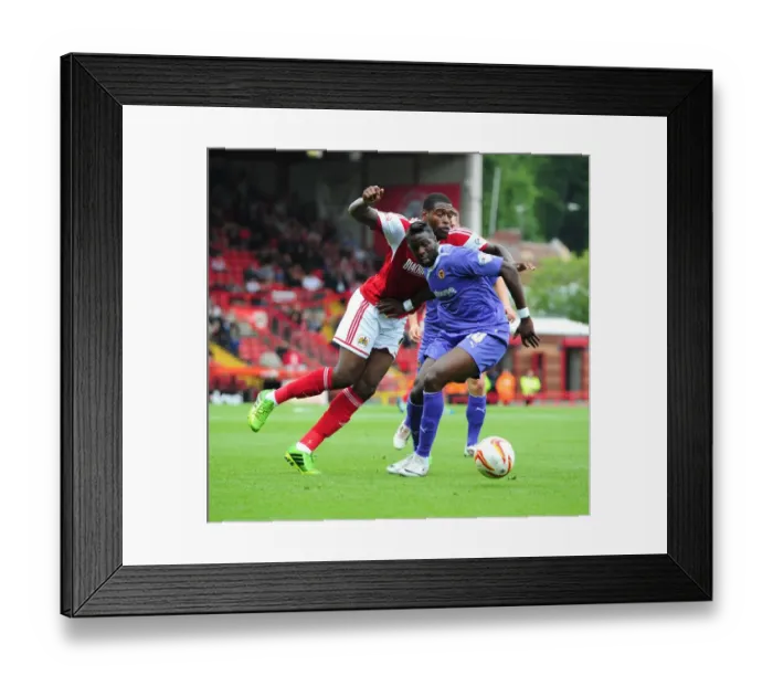 Framed Print : Battling for Supremacy: Jay Emmanuel-Thomas vs. Bakary Sako in Bristol City vs. Wolves Football Match Framed Print : Battling for Supremacy: Jay Emmanuel-Thomas vs. Bakary Sako in Bristol City vs. Wolves Football Match
