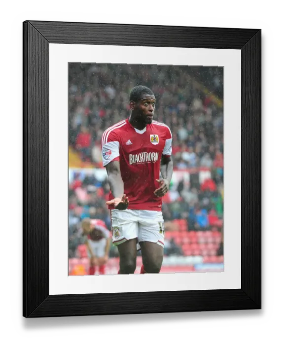 Framed Print : Jay Emmanuel-Thomas in Action: Bristol City vs. Wolves, Sky Bet League One, 2013 Framed Print : Jay Emmanuel-Thomas in Action: Bristol City vs. Wolves, Sky Bet League One, 2013