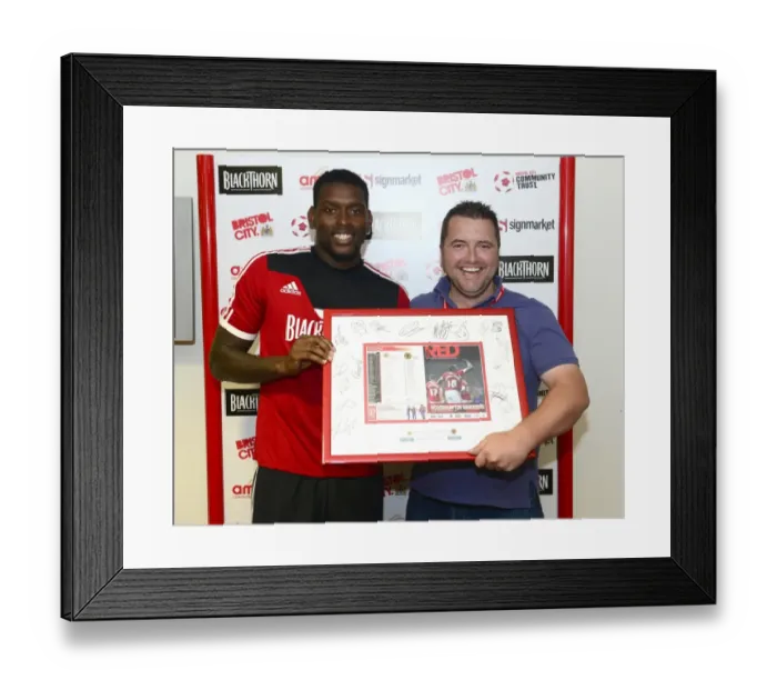 Framed Print : Bristol City vs. Wolves: Clash at Ashton Gate - August 13, 2017