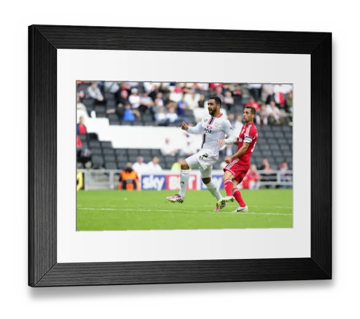 Framed Print : Bristol City's Sam Baldock Scores Second Goal Against Milton Keynes Dons, Sky Bet League One, 2013 Framed Print : Bristol City's Sam Baldock Scores Second Goal Against Milton Keynes Dons, Sky Bet League One, 2013